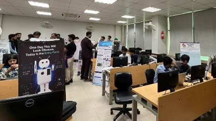 Lab exhibition