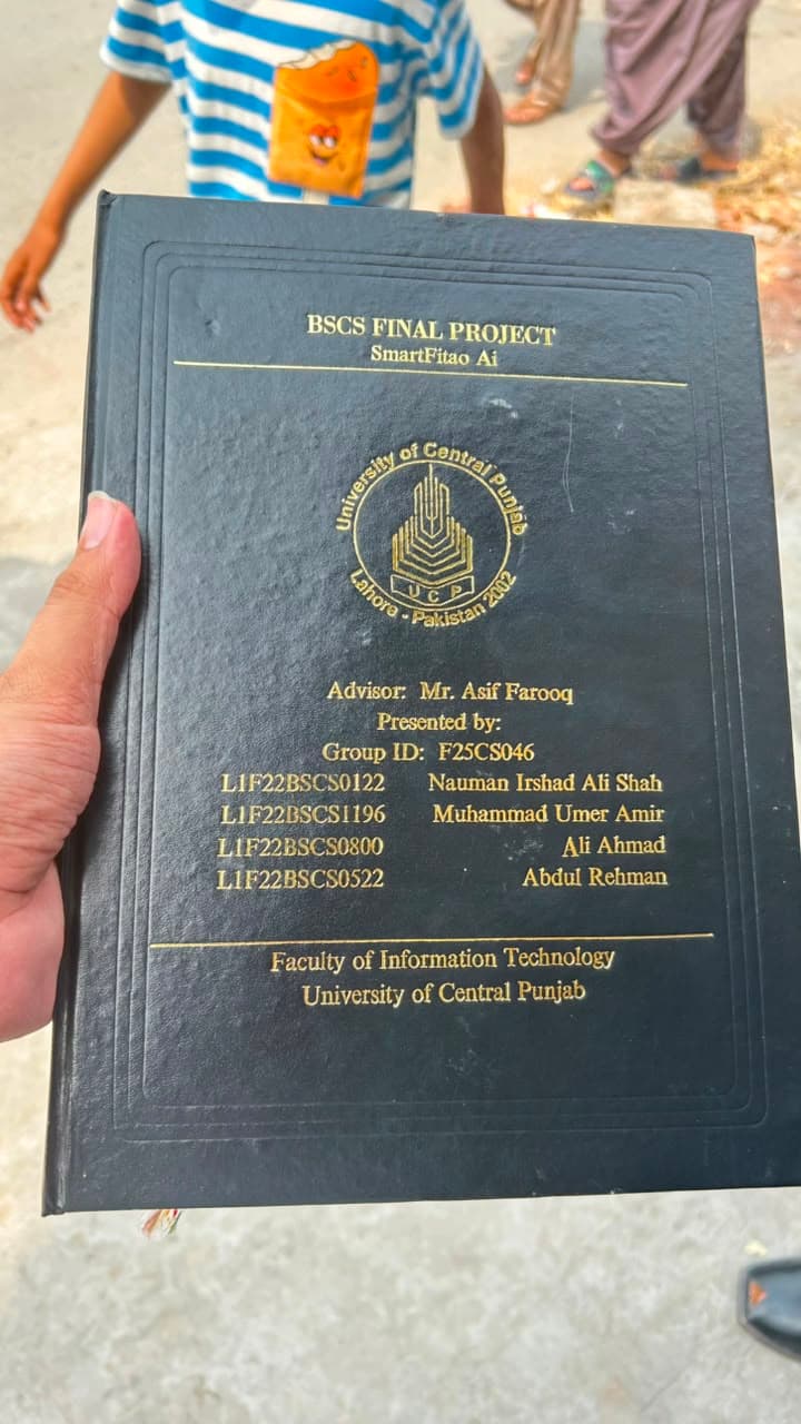 Smart Fitao AI · BSCS final project report