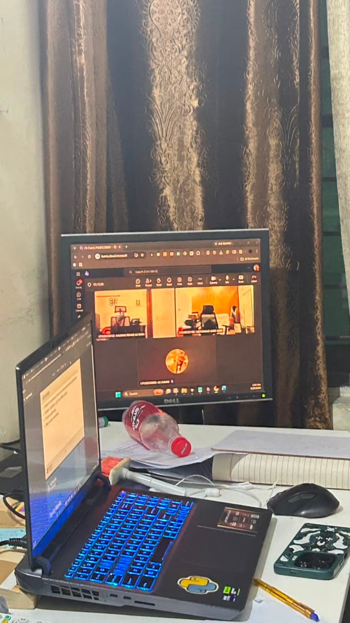 Research sprint · Remote team call